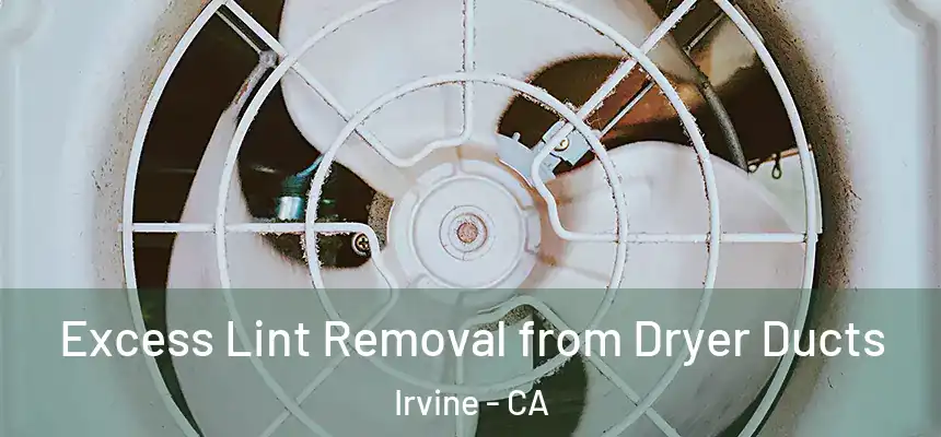 Excess Lint Removal from Dryer Ducts Irvine - CA